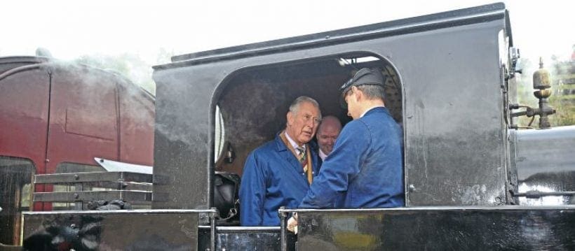 Prince’s visit is the ‘jewel in the crown’ for Mountsorrel Railway