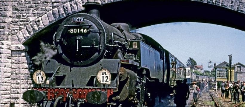 Swanage marks 50 years since last BR steam train