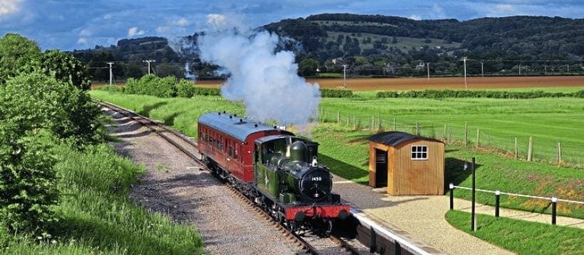 Trains call again at Hayles Abbey after 57 years