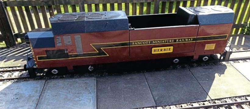 Fancott Railway’s Herbie rides again!