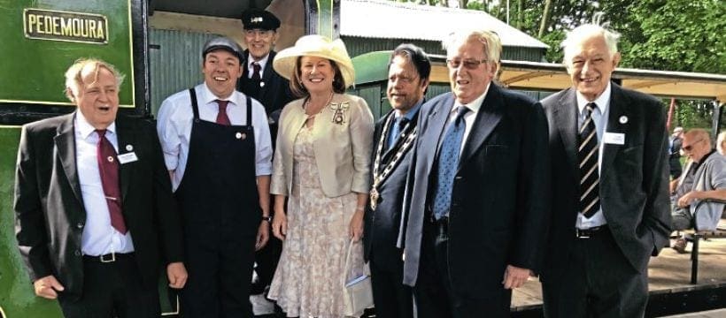 Royal accolade bestowed on Leighton Buzzard Railway