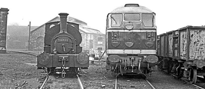 Stark contrast: when Victorian steam met modern-day diesel at faraway shed