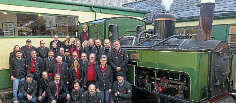 Swiss rack railway closed for the day as entire team visits Welsh counterpart