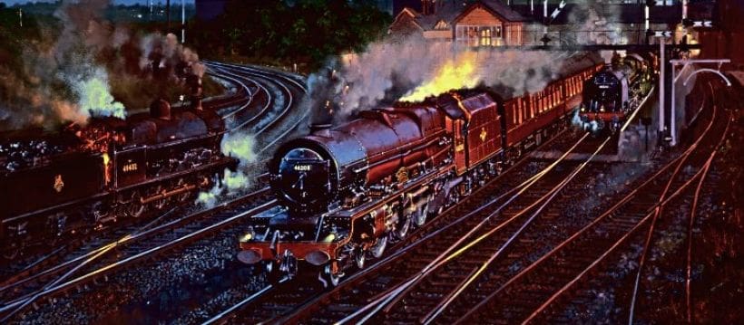 John triumphs again as railway artists display their talent