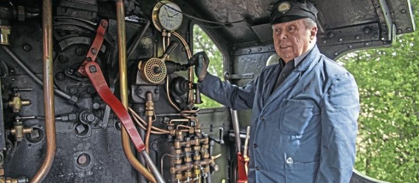 Steam driver Jeff takes his last turn after 65 years