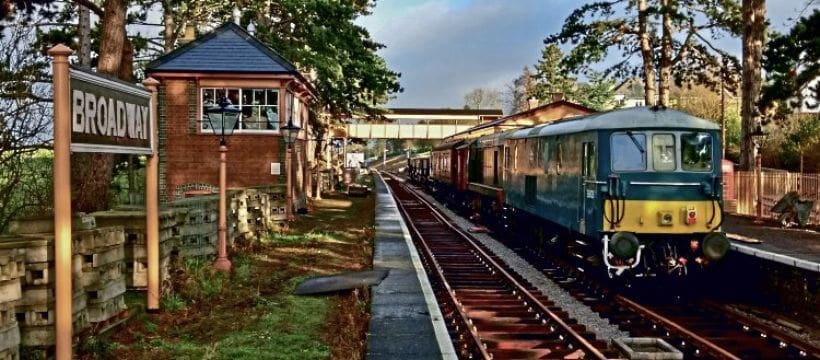 History is made as trains return to Broadway station
