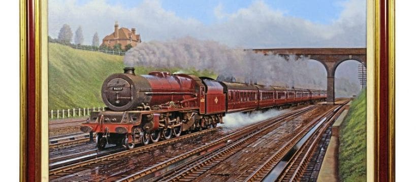 LMS painting sells for £5200 within days of enthusiast artist’s death