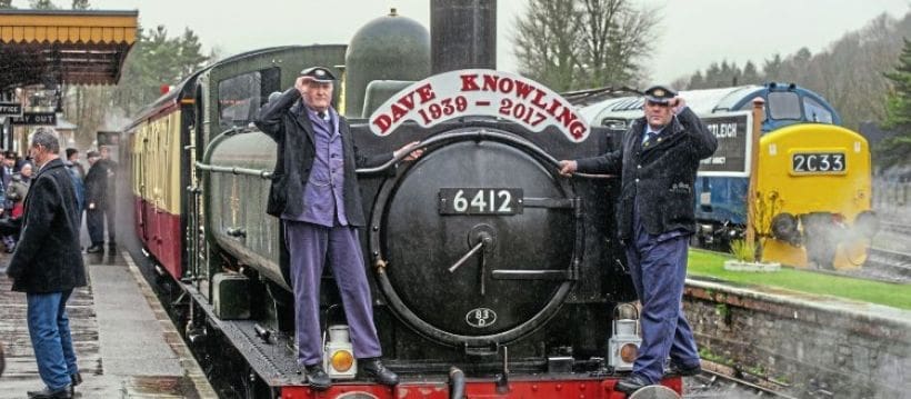 Crowd bids farewell to Devon’s own Man of Steam