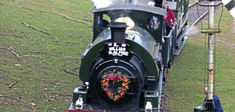 Sir William carried to final resting place behind steam