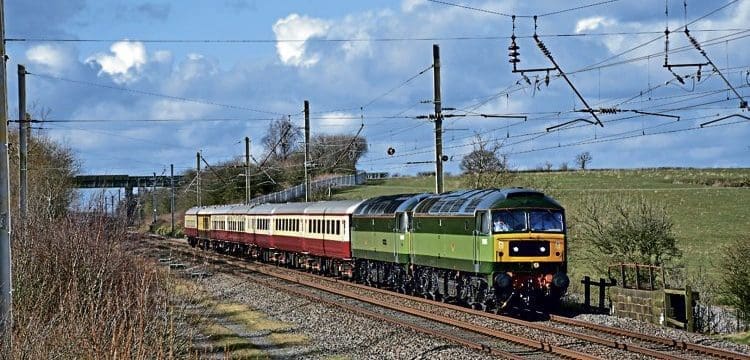 Locomotive Services Ltd operates first passenger train