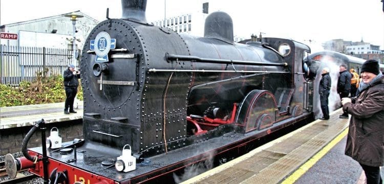 Steam marks Northern Ireland Railways golden jubilee year