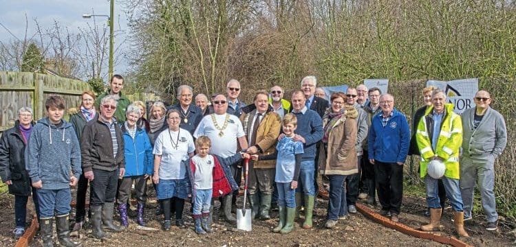 Campaigners see Deeping signalbox begin to rise