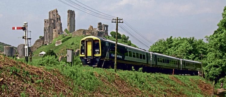 Timetabled South Western trains now running to Corfe Castle