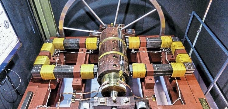 Replica of world’s first electric traction motor on show