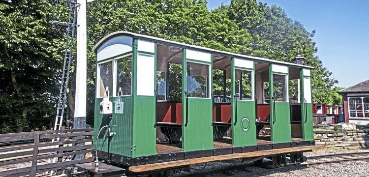 Wembley exhibition 2ft-gauge coach restored as new at Toddington