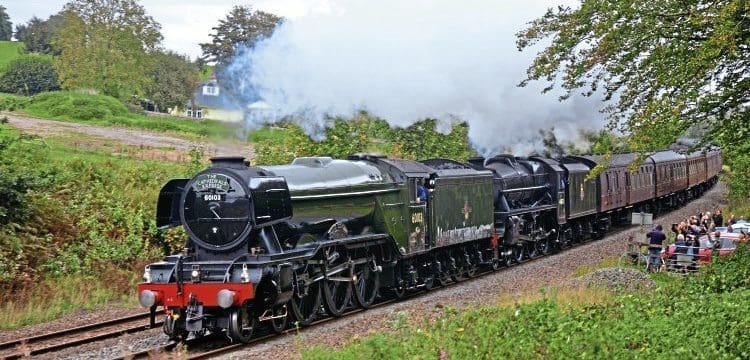 Massive Cornish welcome for Flying Scotsman ‘first’ visit