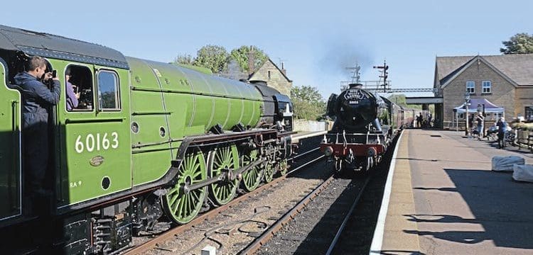 Scotsman and Tornado storm the Nene Valley!