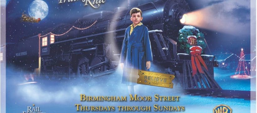 VINTAGE TRAINS BRINGS THE POLAR EXPRESS TO THE HEART OF BIRMINGHAM