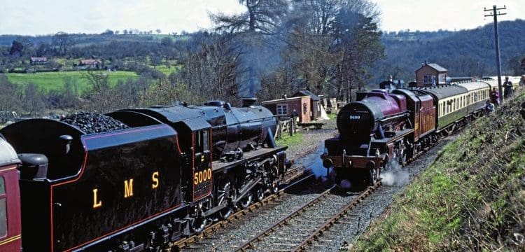 tribute to the steam engines bought from BR during the 60s