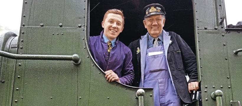Tom is Cornwall’s newest steam locomotive driver