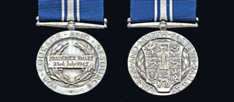 Delight at NRM as last LNER bravery medal joins the first