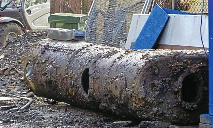 Mystery boiler dug up in Omagh could be from GNR(I) loco