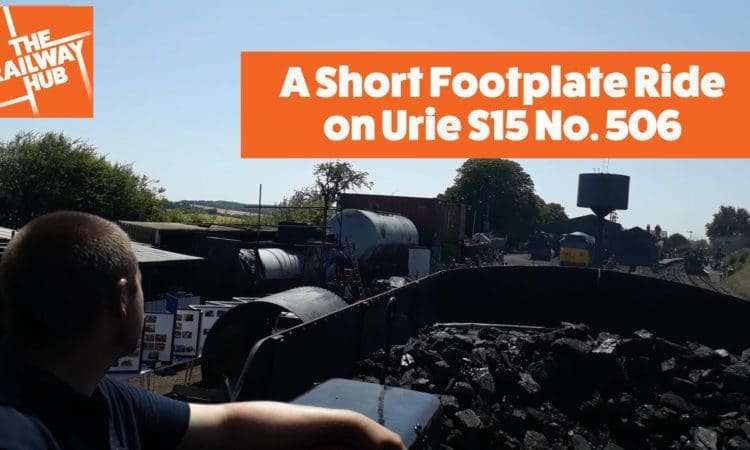 VIDEO: A short footplate ride on Urie S15 No. 506