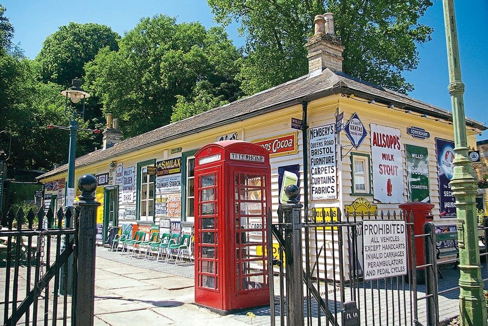 Midnight burglars steal 24 enamel advertising signs from McAlpine railway