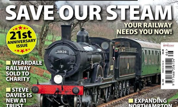 Your railway needs you! Inside issue 266 of Heritage Railway…