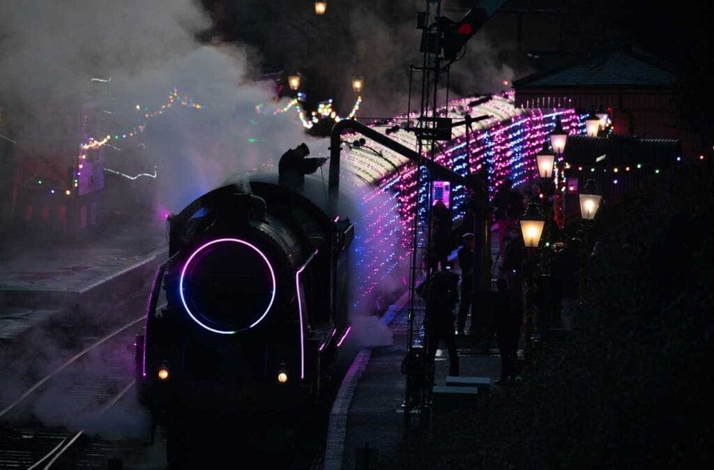 World's first digital LED train opens at Watercress Line