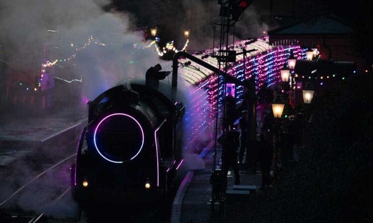 World’s first digital LED train opens at Watercress Line