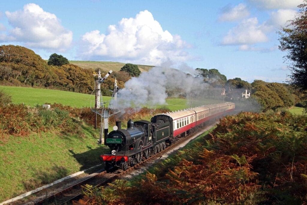 T9 30120 Harmans Cross Swanage Railway. 