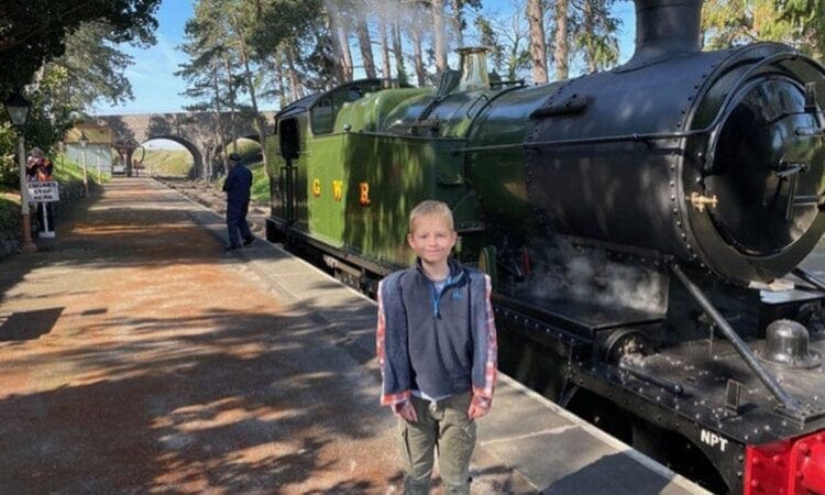 Eight-year-old Josh rides to the aid of crisis-hit Llangollen Railway