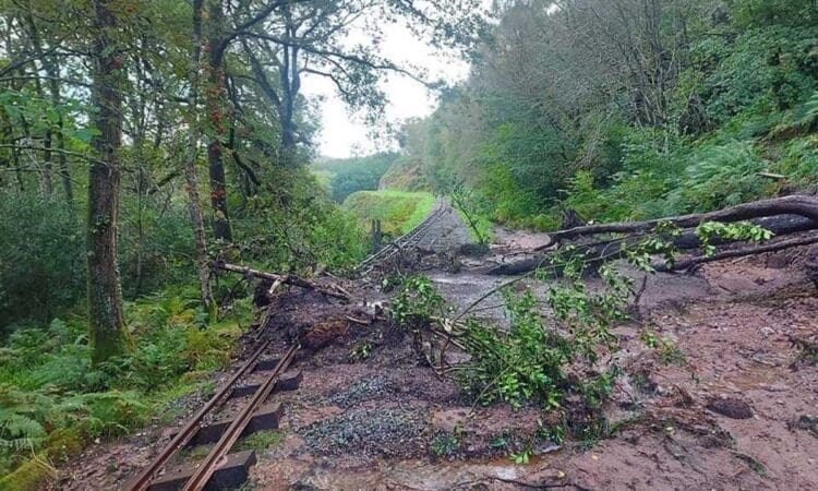 Ravenglass & Eskdale Railway suspends services due to track damage