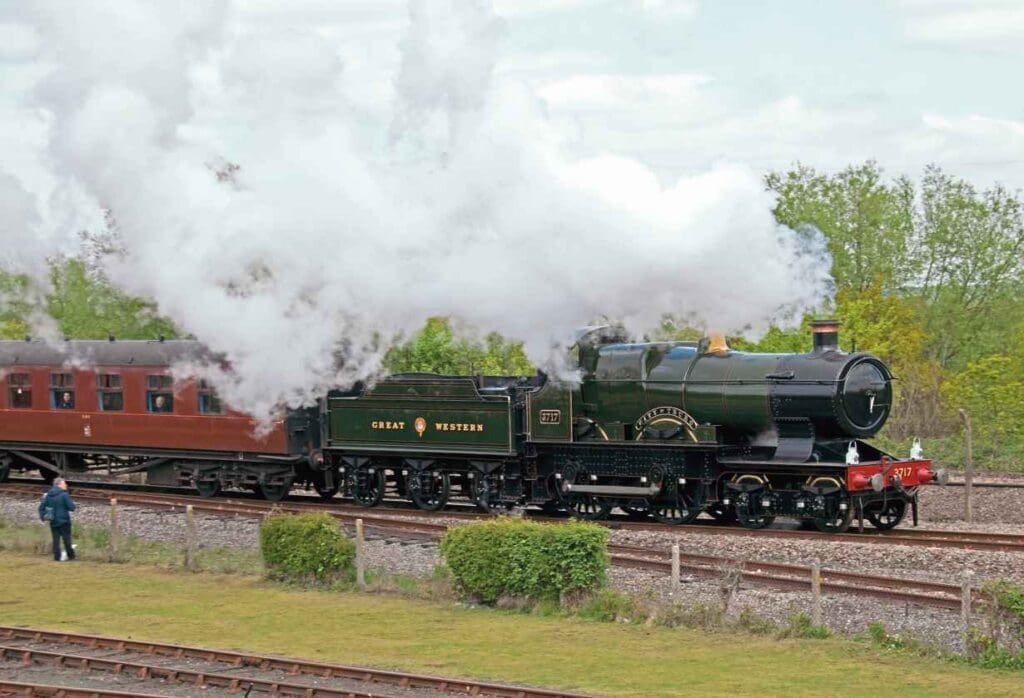 City of Truro running at Didcot Railway Centre during the GWR 175 celebrations in 2010. TONY HISGETT*