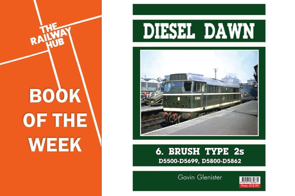 The book of the week is Diesel Dawn 6 Brush Type 2s by Gavin Glenister.