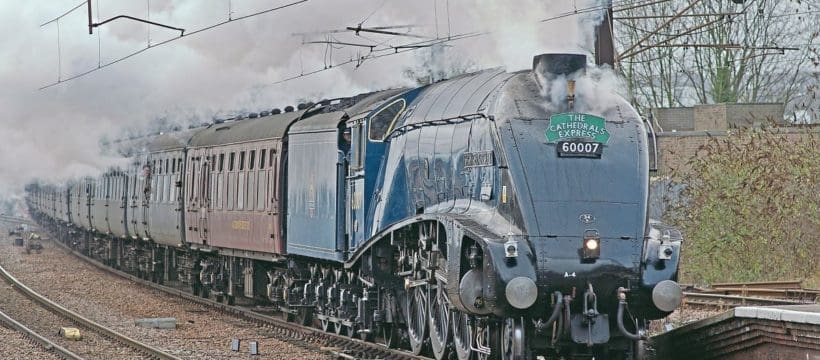 With full regulator: locomotive performance then and now