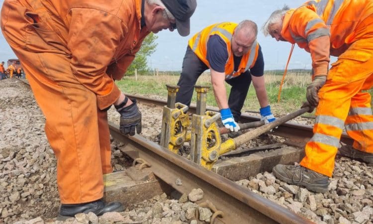 Branch line needs help to stay on track
