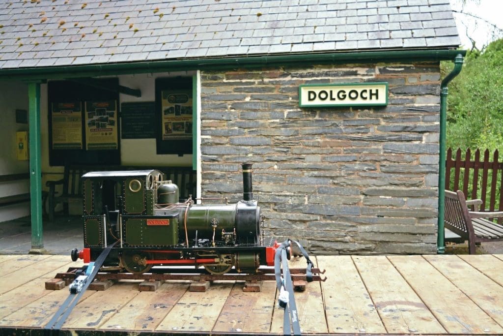 5in gauge miniature version of No.2 Dolgoch, Talyllyn Railway