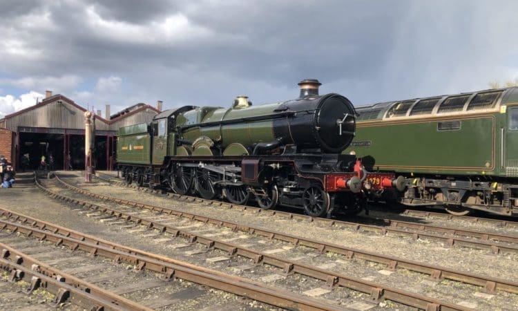 Watercress Line welcomes Castle to spring gala