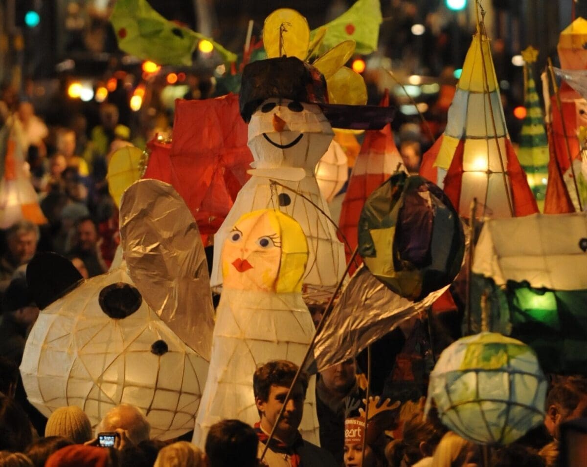 Lantern procession to launch the Watercress Line’s festive season 