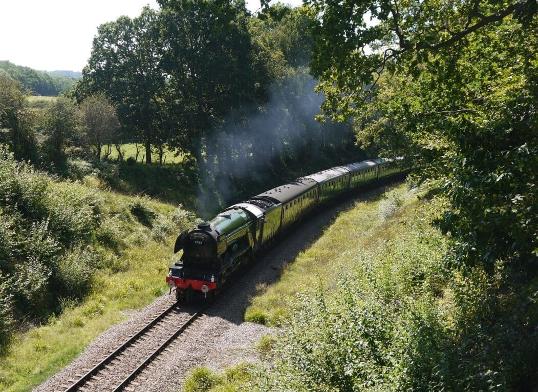 Your gallery: The Flying Scotsman on the Bluebell