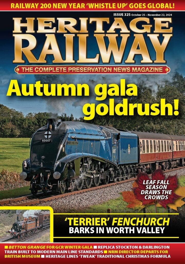 With Heritage Railway magazine, you can keep up to date with essential railway news, days out and lots more! You won’t want to miss issue 325 of Heritage Railway magazine.