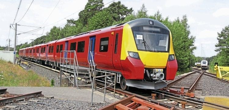 Testing begins on first Class 707s for SWT