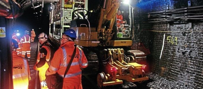 Severn Tunnel closed for electrification works