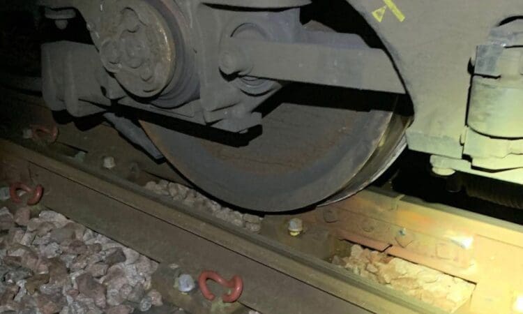 Freight train derailment blocks high-speed passenger services