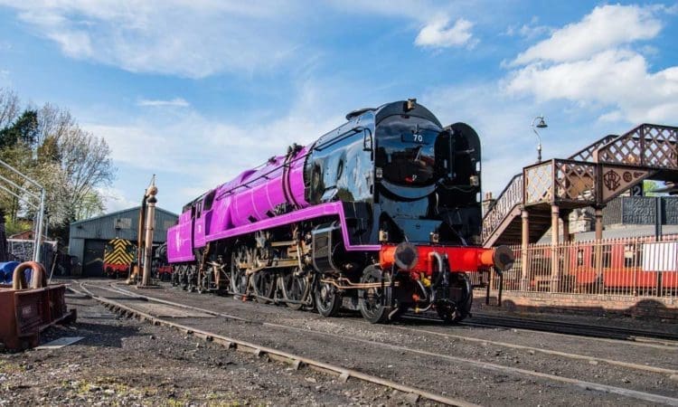 Hornby launches limited edition model of SVR’s ‘purple loco’