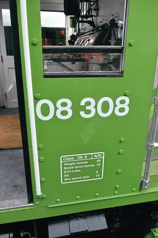 A closer look at a battery-powered Class 08 prototype | Rail Express