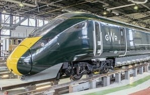 FIRST GWR CLASS 800 UNVEILED