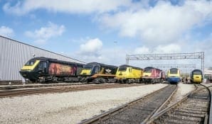 HST LINE-UP MARKS 40TH ANNIVERSARY